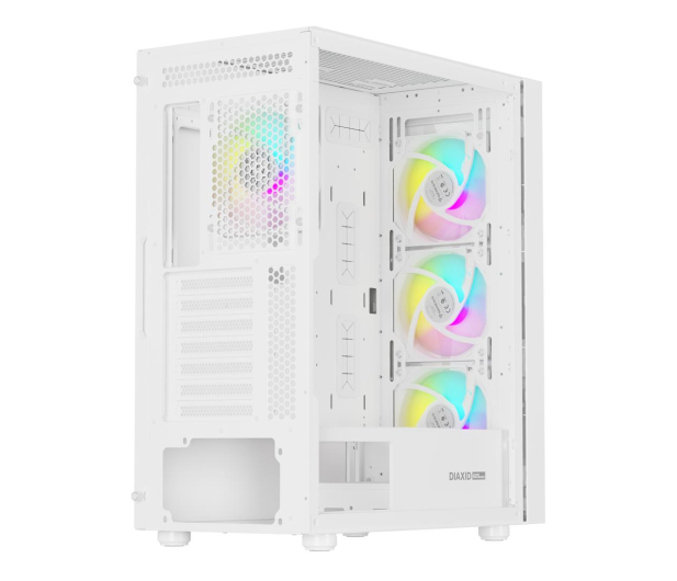 NATEC Genesis Diaxid 605 ARGB MIDI TOWER USB-C Biała NPC-2173 - 1241507 - zdjęcie 3